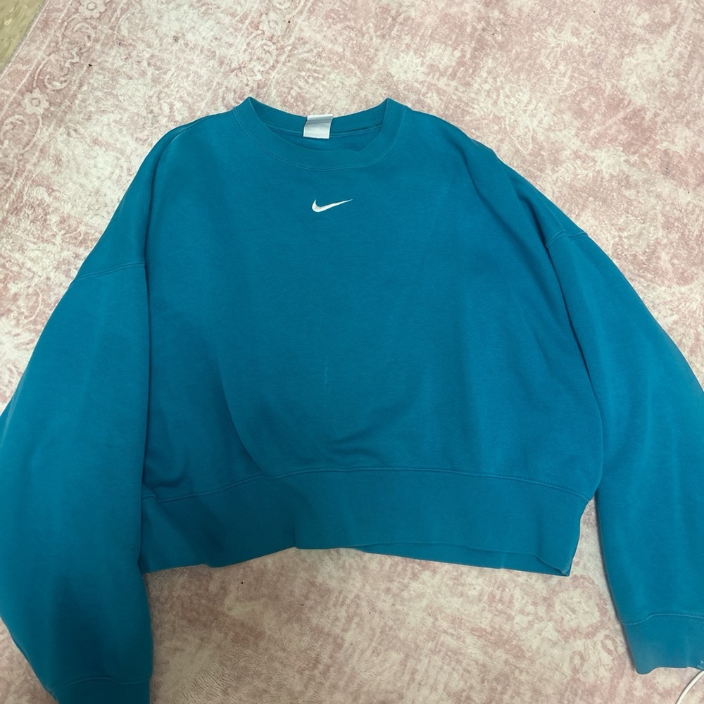 Nike Turquoise Crewneck Sweatshirt